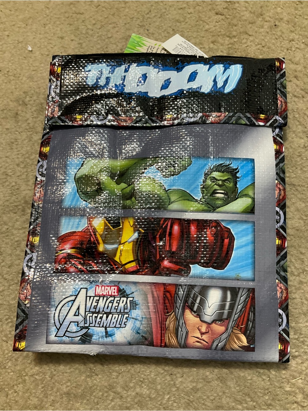 Marvel Avengers Assemble Kids Food Storage Pouch - Multi-Color